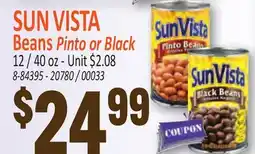Jetro SUN VISTA Beans Pinto or Black offer