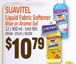 Jetro SUAVITEL Liquid Fabric Softener Blue or Aroma Sol offer