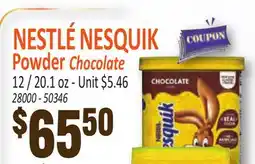 Jetro NESTLÉ NESQUIK Powder Chocolate offer