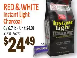 Jetro RED & WHITE Instant Light Charcoal offer