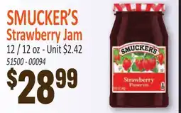 Jetro SMUCKER'S Strawberry Jam offer