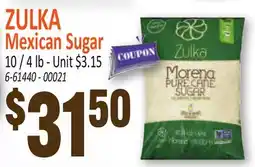 Jetro ZULKA Mexican Sugar offer