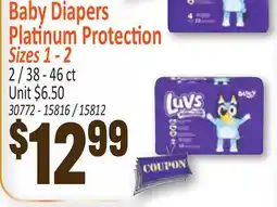 Jetro Baby Diapers Platinum Protection offer