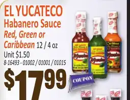 Jetro EL YUCATECO Habanero Sauce offer