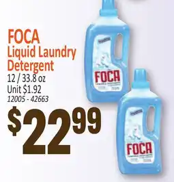 Jetro FOCA Liquid Laundry Detergent offer