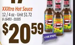Jetro XXXtra Hot Sauce offer
