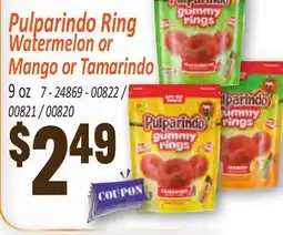 Jetro Pulparindo Ring Watermelon or Mango or Tamarindo offer