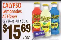 Jetro CALYPSO Lemonades All Flavors offer