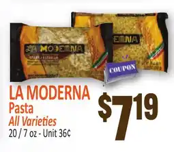 Jetro LA MODERNA Pasta offer