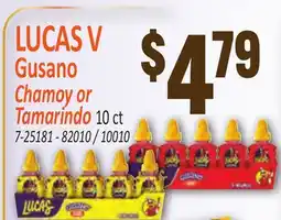 Jetro LUCAS V Gusano Chamoy or Tamarindo offer