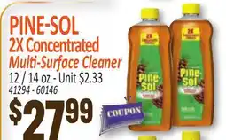 Jetro PINE-SOL 2X Concentrated Multi-Surface Cleaner offer