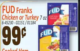 Jetro FUD Franks Chicken or Turkey offer