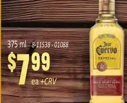 Jetro Jose Cuervo Especial offer