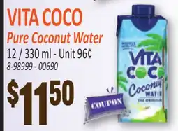 Jetro VITA COCO Pure Coconut Water offer