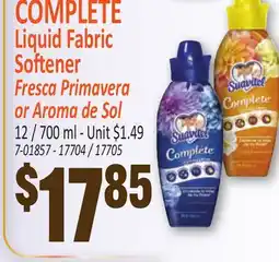 Jetro COMPLETE Liquid Fabric Softener offer