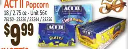 Jetro ACT II Popcorn offer