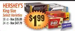 Jetro HERSHEY'S King-Size offer