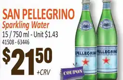 Jetro SAN PELLEGRINO Sparkling Water offer