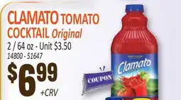 Jetro CLAMATO TOMATO COCKTAIL Original offer