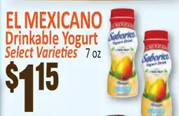 Jetro EL MEXICANO Drinkable Yogurt offer