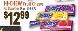 Jetro HI-CHEW Fruit Chews offer