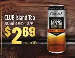 Jetro CLUB Island Tea offer