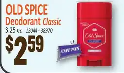 Jetro OLD SPICE Deodorant Classic offer
