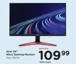 Fred Meyer Acer 24" Nitro Gaming Monitor offer