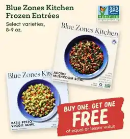 Sprouts Farmers Market Blue Zones Kitchen Frozen EntrΓ©es offer