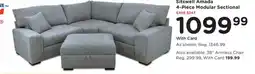 Fred Meyer Sitswell Amada 4-Piece Modular Sectional offer