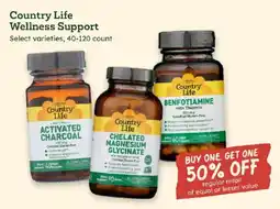 Sprouts Farmers Market Country Life Wellness Support offer