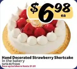 Fresco y Más Hand Decorated Strawberry Shortcake offer