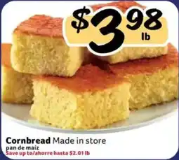 Fresco y Más Cornbread Made in store offer