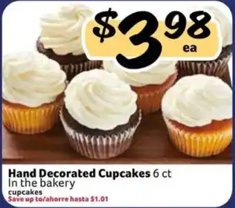 Hand Decorated Cupcakes