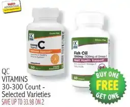 Ingles Markets Qc Vitamins offer