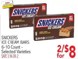 Ingles Markets Snickers ice cream bars offer