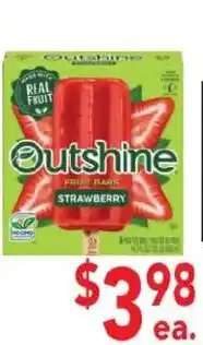 Ingles Markets Outshine fruit bars strawberry offer