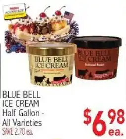 Ingles Markets Blue Bell ice cream offer