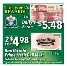 Ingles Markets Daily's Bacon offer