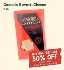 Sprouts Farmers Market Castello Havarti Cheese offer