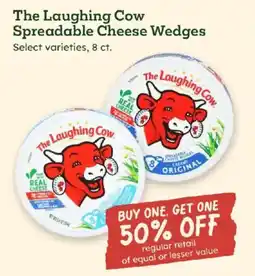 Sprouts Farmers Market The Laughing Cow Spreadable Cheese Wedges offer