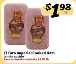 Fresco y Más El Toro Imperial Cooked Ham offer