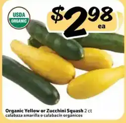 Fresco y Más Organic Yellow or Zucchini Squash offer