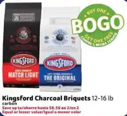 Fresco y Más Kingsford charcoal briquets offer