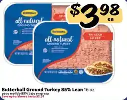 Fresco y Más Butterball Ground Turkey offer