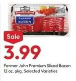 Stater Bros Farmer John Premium Sliced Bacon offer