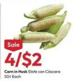 Stater Bros Corn in Husk offer