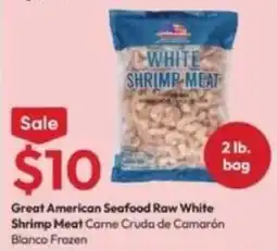 Stater Bros Great American Seafood Raw White Shrimp Meat offer
