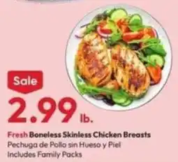 Stater Bros Fresh Boneless Skinless Chicken Breasts offer