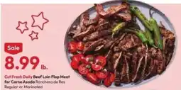 Stater Bros Cut Fresh Daily Beef Loin Flap Meat offer